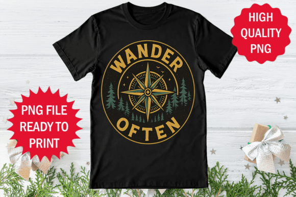 Download Wander Often Adventure Shirt Design - Adventure shirt design Collection