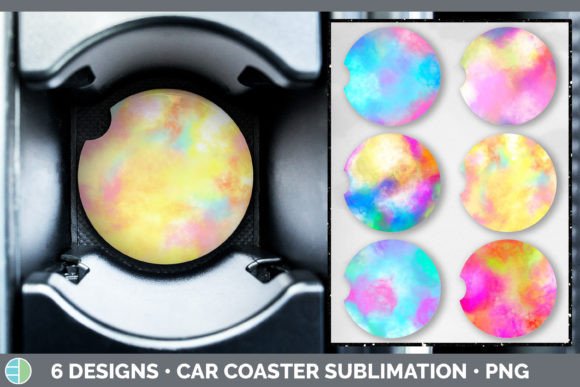 Download Galaxy Car Coaster | Sublimation Designs - Sublimation designs Collection