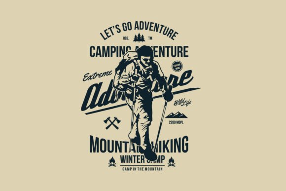 Download Mountain Climbing Adventure Shirt Design - Adventure shirt design Collection